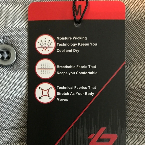 Bolle Men's Performance Short Sleeve Polo Shirts - Picture 7 of 7